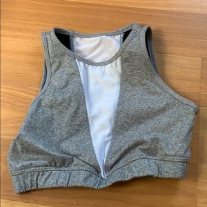 Onzie sports bra mesh/grey sz med